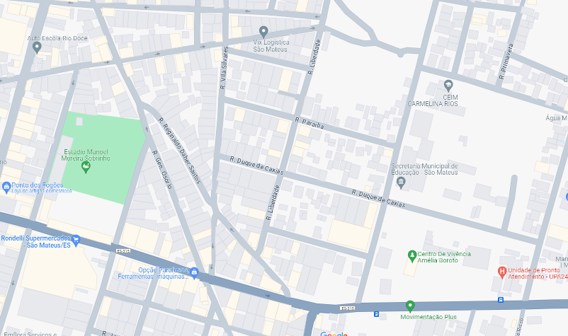 localização da loja no mapa